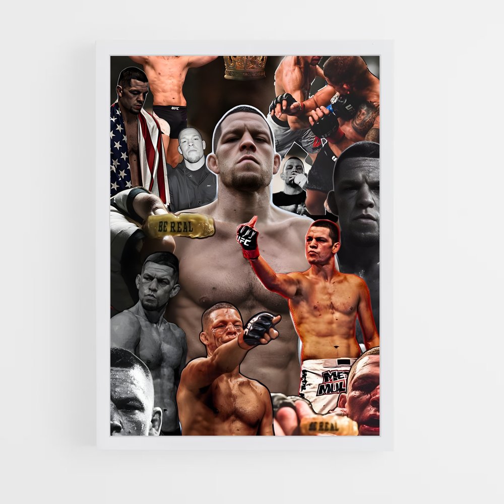 Poster Fight Night Legends – affiche MMA (vue 3)